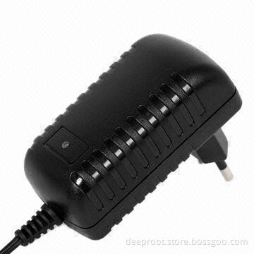 AC/DC Adapter for CCTV Camera with 18W Maximum Output Power, European Plug and CE Mark